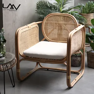 프랑스 모로코 스타일 라운지 안락 의자 안뜰 야외 거실 정원 등나무/위커 소파 의자 fauteuil