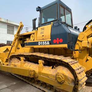 Bulldozer Komatsu D155A sobre orugas usado, excavadora resistente de 22-24 toneladas a la venta, el mejor precio, alto rendimiento, condición confiable - Product Image 3