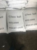 16mm cristal 100 gros verre vert clair billes boule pour pulvérisation