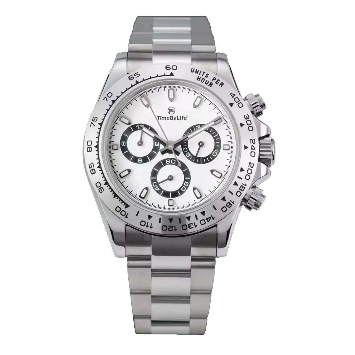 Werksanpassung niedrige MOQ Chronograph-Uhr Werksanpassung Armbanduhr für Herren hochwertige Uhr