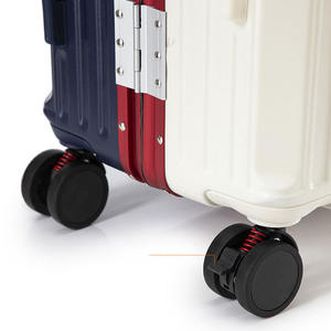 <span class=keywords><strong>Valise</strong></span> à roulettes 4 <span class=keywords><strong>roues</strong></span> en ABS, grande capacité, design simple et tendance, avec serrure à combinaison - Unisexe, <span class=keywords><strong>valise</strong></span> <span class=keywords><strong>cabine</strong></span> pour avion - Product Image 2