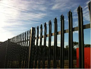 Factory Price Stainless Steel Hot Dipped Galvanized European Palisade Fence