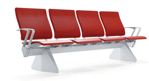 Banking Hall Chaises d'attente Gang Chair 3 places Chaise d'aéroport Station publique Hôpital Clinique Chambre Sièges - Product Image 3