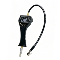Pistolet gonfleur de pneus portable TB-902 rechargeable avec manomètre pour gonflage et dégonflage automatique des pneus de voiture, camion et tout-terrain