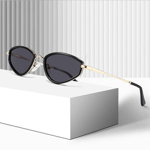 Gafas de Sol con Lentes Coloridas Anti-Radiación UV400, Venta al Por Mayor, Retro, Moda, Logotipo Personalizado, Gafas Metálicas, Personalización OEM, Unisex para Hombre - Product Image 3