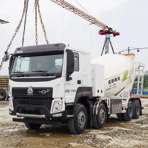 Camion malaxeur à béton électrique pur 8x4 de fabrication chinoise, moteur électrique haute puissance, automatique, Euro 6, conduite à gauche, nouvelle énergie - Product Image 1