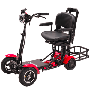 สกู๊ตเตอร์ไฟฟ้าพับได้สี่ล้อแบบยูนิเซ็กซ์ ดีไซน์<span class=keywords><strong>รถ</strong></span>กอล์ฟคลาสสิก ราคาโรงงาน ระบบอิเล็กทรอนิกส์อัจฉริยะ - Product Image 4