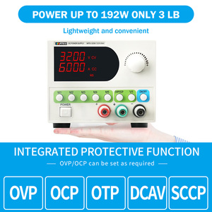 Alimentation électrique régulée à canal unique 32V 6A 192W Haute précision Réglable Numérique Utilisation industrielle - Product Image 4