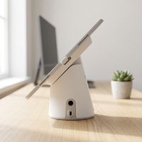 Support de tablette POS stable en aluminium, amovible, antivol et verrouillable pour restaurants et commerces de détail