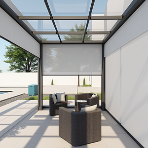 Tende e Persiane Verticali Intelligenti Personalizzate, Gazebo Impermeabile in Alluminio <span class=keywords><strong>per</strong></span> Fiere, Tende Pieghevoli <span class=keywords><strong>per</strong></span> Esterni - Product Image 2