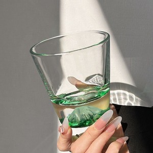 Tazza di vetro di montagna verde stile Ins <span class=keywords><strong>Fuji</strong></span> tazza di vetro di alto livello per uso domestico - Product Image 5