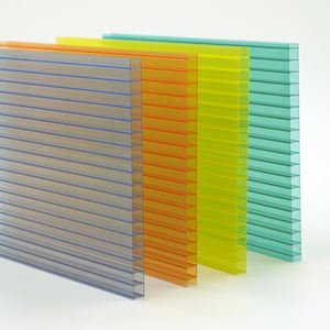 Bakway Facile à Manipuler <span class=keywords><strong>Polycarbonate</strong></span> Multiwall Feuille Installation Simple PC Panneau Creux pour Bricolage Toiture - Product Image 2