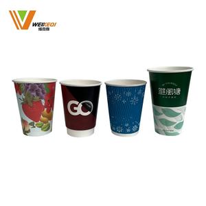 Tazze calde personalizzate all'ingrosso 8 oz <span class=keywords><strong>bicchieri</strong></span> da caffè in PLA biodegradabili a parete singola <span class=keywords><strong>bicchieri</strong></span> da caffè usa e getta - Product Image 2