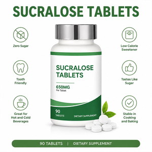 Sucralose <strong>Tablets</strong> <strong>Zero</strong> Calorie Sugar Substitute No Carb Sweetener for Coffee Tea Diet Beverage OEM Private - Product Image 3