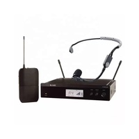 Récepteur de microphone sans fil UHF BLX4R à montage en rack, diversité monocanal pour micros BETA58, PG58, S58, SM35, idéal pour les performances scéniques