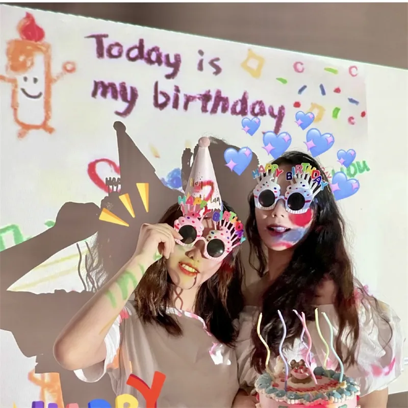 ハッピーバースデープロジェクターライト - 誕生日・結婚式