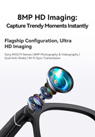 Gafas Inteligentes 2026 X01 Ultra 1080P con Cámara de 8MP, Grabación de Video, Lentes Polarizadas, Traducción por IA, WiFi 4, Cámara Dual, AR, IPX-4
