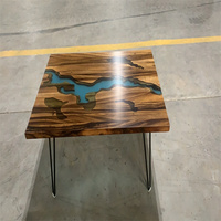 Grande table de banquets en noyer massif personnalisée haut de gamme