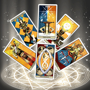 Chất lượng cao bán buôn in ấn tùy chỉnh Tarot thẻ để bán với sách hướng dẫn - Product Image 5