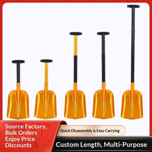 Pala para Nieve Ajustable de Aluminio, Desmontable, Impermeable y Resistente a la Oxidación, Ideal para Pedidos al por Mayor y Uso en Exteriores - Product Image 3