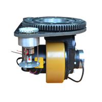 Roue 400W 24V pour accessoires de chariot élévateur électrique, automatisation horizontale, logistique, moteur, roue motrice AGV