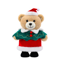 Boneka Beruang Dengan Dasi Kupu-kupu Natal Berbagai Ukuran, Hiasan Liburan Boneka Beruang Untuk Hadiah Natal, Pernikahan, Valentine, Suvenir
