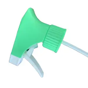 Green Color 28 Neck Trigger For Liquid and House Cleaning Pump Spray Trigger