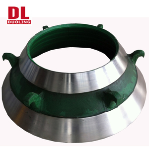 Symons 4 1/4 ft Máy Nghiền hình nón Bộ phận lót lớp phủ và bát lót lõm Vòng đúc chế biến loại - Product Image 5