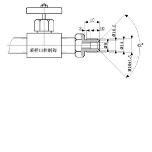 Échantillonneur d'hydrogène Dfhb 10L en acier inoxydable 304, cylindre à gaz industriel - Product Image 2