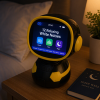 Jam Alarm Elektronik Anak Inovatif AI Layar Sentuh Pintar Wi-Fi Terintegrasi Timer Pomodoro Pemutar Cerita Dukungan Multibahasa
