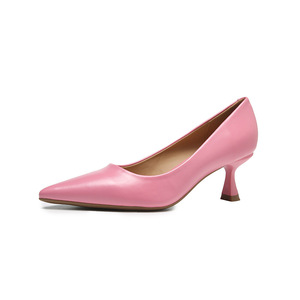 Zapatos de Tacón Bajo y Fino, Estilo D'Orsay, para Mujer, Punta en Pico, Color Sólido, para Oficina, Trabajo, Boda, Primavera, Verano, Otoño - Product Image 5