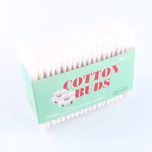 Thanh Trang Điểm Bán Trực Tiếp Từ Nhà Máy Tăm Bông Dùng Một Lần Làm Sạch Lông Mi Bằng Cotton Tre Tùy Chỉnh