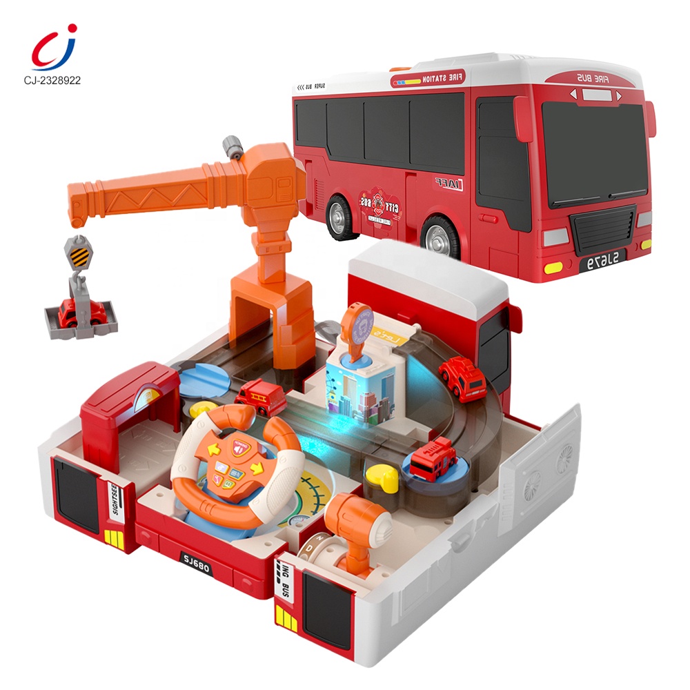 TOY GARAGE トラベル坊や New In Box - Matchbox 4-level Garage - With Bonus Car