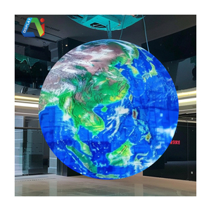 Attraente sferica dimensione personalizzata 1 m2msphere LEDScreen pubblicità sferica <span class=keywords><strong>Video</strong></span> palla P1.8P2.5 emisfero LedDisplay - Product Image 5