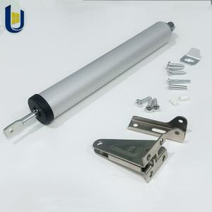 Equipo de control de puerta Hardware automático Resorte de gas Cierrapuertas Sistema de puerta de cierre automático blanco Resistencia con función de amortiguación - Product Image 4