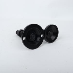 Gamba Regolabile in Acciaio al Carbonio Personalizzata con Filettatura Nera per Macchinari Industriali - Product Image 4