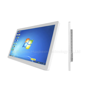 Hjkx 15.6 inch phẳng một PC IP65 không thấm nước điện dung cảm ứng công nghiệp Màn hình <span class=keywords><strong>LCD</strong></span> giáo dục màn hình - Product Image 5