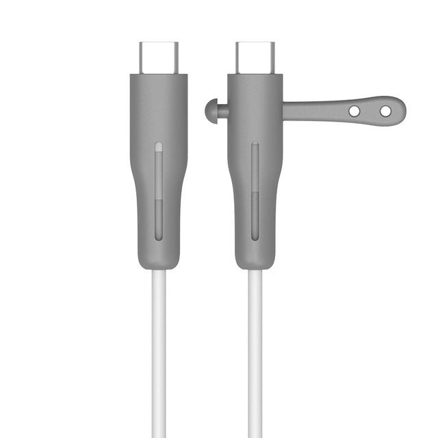Phone Wiring Accessory Charger Cable Saver Cable Protector for iPhone iPad Spiral Silicone USB Cable Ends Markers Covers