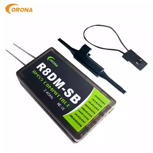 CORONA R8DM-SB 2.4Ghz <span class=keywords><strong>DMSS</strong></span> S.BUS HV ตัวรับสัญญาณ 8 ช่องสัญญาณ ใช้งานร่วมกับรีโมทคอนโทรล JR XG7 XG8 XG14 - Product Image 1