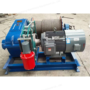 Treuil électrique de haute qualité 20 TON à moteur et moteur à haut rendement, corde de 100 m, palan de construction - Product Image 3