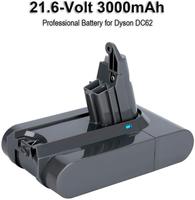 Type encliquetable pour batterie de remplacement Dys Dys V6 compatible avec les aspirateurs et les chargeurs