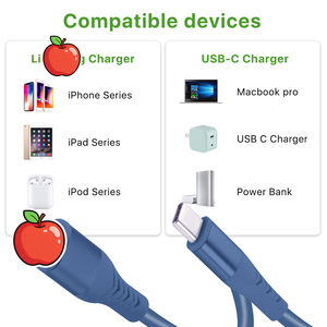 <span class=keywords><strong>Cable</strong></span> de Datos de Silicona <span class=keywords><strong>con</strong></span> Carcasa de Aluminio A-C de Carga Rápida de 1 m y 3 A, Personalizado, Duradero y Popular - Product Image 4