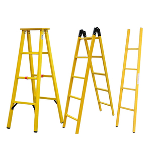 BOXI Industrial High-Load-Bearing Thickened Aluminum Telescopic Folding Combination <b>Ladder</b> 20ft Extended Height 300 lb Load 12 - Product Image 4