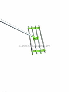 Râteaux à main en aluminium pour l'assemblage de gazon et le répandage de terre dans le jardin - Product Image 2