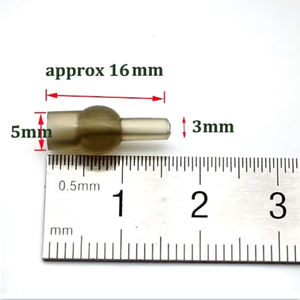 Perles tulipe en caoutchouc méthode mangeoire pêche perles à changement rapide pour pêche à la <span class=keywords><strong>carpe</strong></span> grand livre hélicoptère plates-formes perles anti-enchevêtrement - Product Image 2
