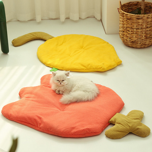 Household Soft Fabric Cotton Cat Mat Soft <b>Bed</b> for Dogs Pet Products <b>Cushion</b> Cat <b>Bed</b> Sleeping Sofa Mats - Product Image 4