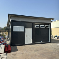 Emballage plat préfabriqué Panneau sandwich en acier Conteneur Bar Maison Cuisine pour hôtels Centres commerciaux Bars en plein air Restaurants à vendre Floride