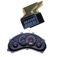 Écran LCD OEM pour tableau de bord Celta Corsa Prisma Montana, affichage du compteur de vitesse, panneau de jauge LCD, panneau LCD VA, support personnalisé