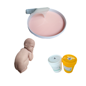 רפואי כיתה נוזל סיליקון גומי עבור 10 אינץ סיליקון בובי בובה - Product Image 1