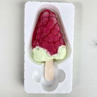 Boîtes à glace en forme de raisin de qualité alimentaire, sucettes glacées en forme de grappe avec bâtonnet, saveur personnalisable